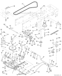 Part Location Diagram of 532166229 Husqvarna Transaxle Link